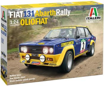 Italeri Fiat 131 Abarth Rally Olio Fiat (3667) Italeri Fiat 131 Abarth Rally Olio Fiat (3667)
