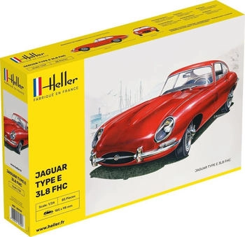 Heller Jaguar Type E 3L8 FHC (80709) Heller Jaguar Type E 3L8 FHC (80709)