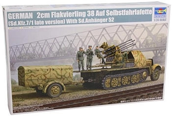 Trumpeter German Flakvierling auf Selbstfahrlafette (Sd.Kfz.7/1 Late Version)