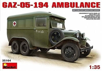 MiniArt GAZ-05-194 Ambulance (35164)