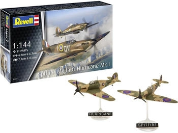 Revell Spitfire Mk.Ia & Hurricane Mk.I (63771)