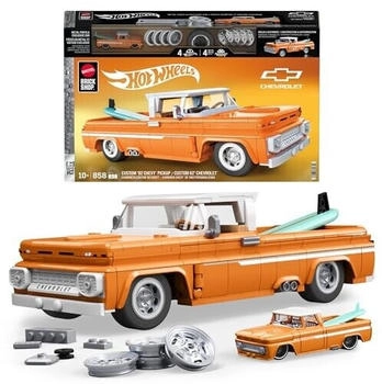 Mattel Brick Shop Hot Wheels Custom '62 Chevy Pickup (JFT20)