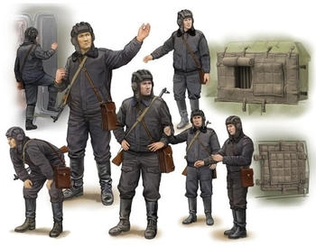Trumpeter B Crew 1:35 Soviet Soldier-Scud (00434)