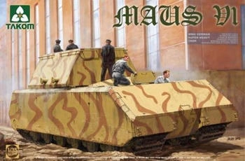 Takom in 1:35 WWII German Super Heavy Tank Maus V1 (TAK2049)