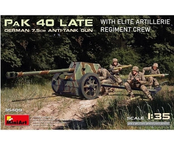 MiniArt (4) Sp.Pr. 1:35 Dt. 7,5cm PaK 40 m.Crew (550035409)