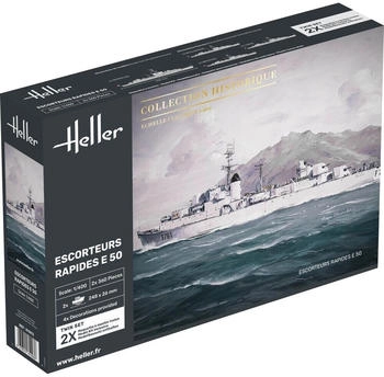 Heller Collection Historique Rapides E 5O 1:400 Escorteurs (81093)