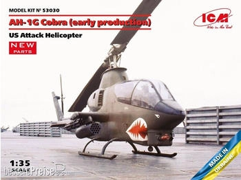 ICM Attack Helicopter 1:35 AH-1G Cobra (early production) US (53030)
