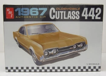 AMT Kunststoffbausatz 1:25 Cutlass 442 1967 Oldsmobile (1365)