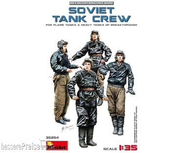 MiniArt 550035254 1:35 Fig. Sov. Panzerbesatzung (4)