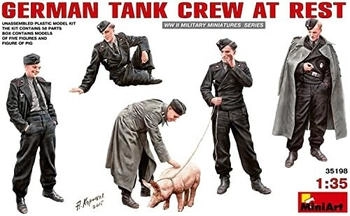 Carson Mini art German Tank Crew at Rest (550035198)