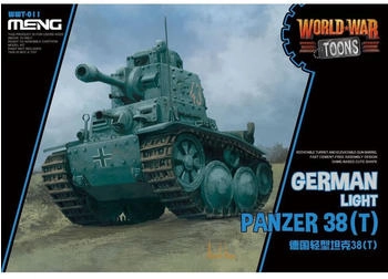 Meng Model Model German Light Panzer 38(T) (CartoonModel) (WWT-011)