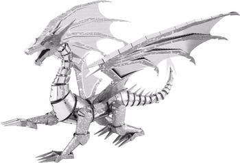 Metal Earth 3D-Puzzle Silberner Drache (ICONX) (502820)