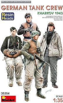 Carson Resin Heads German Tank Crew Kharkov 1943 1:35 MiniArt (35354)
