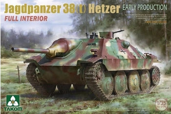 Takom w/FULL INTERIOR 1:35 Jagdpanzer 38(t) Hetzer EARLY PRODUCTION (TAK2170)