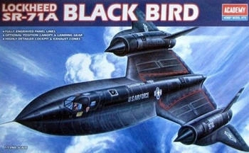 Academy Blackbird 1/72 SR-71 model (Plastic)