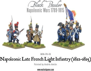 Warlord Games Napoleonischen Krieg Späte französische Infanterie im (Schwarzpulver)