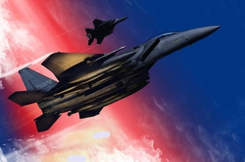 Academy Modellbausatz Flugzeug 12554 ROKAF F-15K Slam Eagle MCP (1:72)