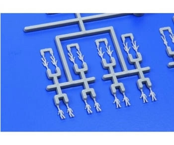 Tamiya 300012622 1:350 Schlachtschiff Figuren-Set (144)