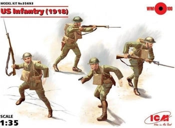 ICM 435693 1:35 WWI US-Infanterie (1918)