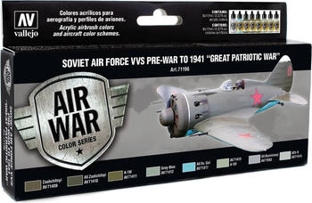 Vallejo 136 ml Sowjetische Luftwaffe bis 1941 Farbset (771196)