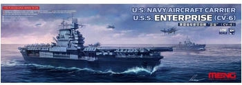 Meng Model Model U.S. Navy Aircraft Carrier U.S.S. Enterprise (CV-6) (PS-005)