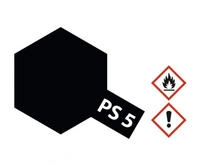 TAMIYA PS-5 schwarz Lexanfarbe Spray # 86005