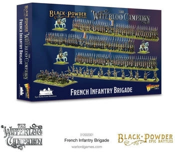 Warlord Games Infantry Brigade Epic Battles Waterloo French Powder (Black)