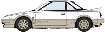 Hasegawa Super Edition 1/24 Toyota MR2 AW11 Späte Ausführung (620604)