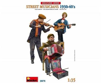 Carson Street Musicians of the 1930s 3 Stk. 1:35 MiniArt (550038078)