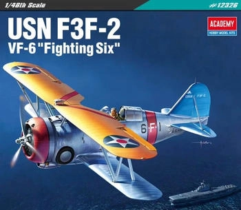 Academy Fighter F3F-2 Navy US (Plastikmodellbausatz)