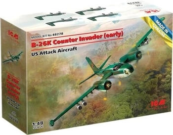 ICM Attack Aircraft 1:48 B-26K Counter Invader (early) US (48278)