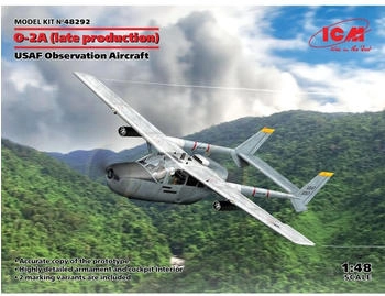 ICM Observation Aircraft O-2A (late production) USAF 1:48 (48292)