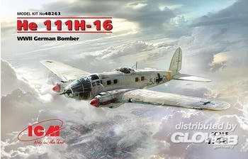ICM German Bomber 111H-16 WWII 1:48 He (48263)