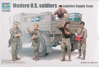 Trumpeter US-Army. Logistikteam 1/35 Moderne (750429)