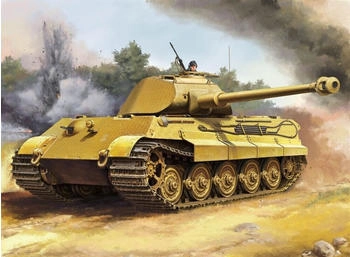 Trumpeter 00948 1:16 Pz.Kpfw.VI Sd.Kfz.182 Tiger II (Porsche Early production vehicle Fgst.Nr.280009)