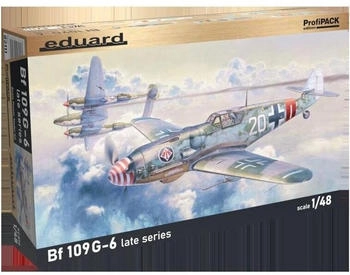 Eduard series Profipack 82111 1:48 Bf 109G-6 late KITS (PLASTIC)