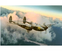ITALERI 510001446, ITALERI 510001446 1:72 US P-38J Lightning
