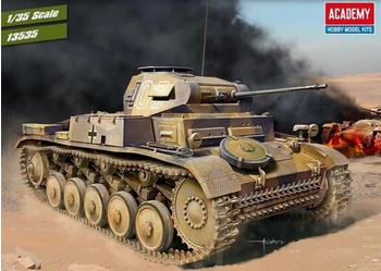 Academy Modell 13535 II Panzer F Typ Nordafrikanische Front Kunststoff Bundeswehr (1/35)