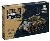 ITALERI 510025772, ITALERI 510025772 1:56 Sherman M4A3E8 Fury