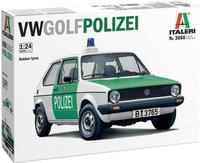 ITALERI 510003666, ITALERI 510003666 1:24 VW Golf "POLIZEI"