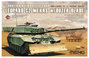 Meng Model Model Canadian Main Battle Tank Leopard C2 MEXAS w/Dozer Blade (TS-041)