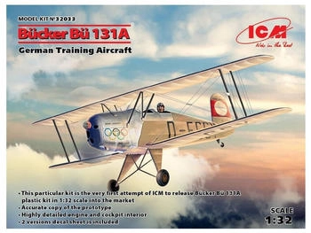 ICM Bücker Bü 131A erman Training Aircraft (32033)