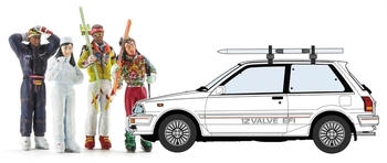 Hasegawa 3-Doors Ski-Version 1/24 Toyota Starlet EP71 SI (620610)