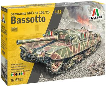 Italeri 105/25 Basotto 1:35 Semovente M43 da (510006751)