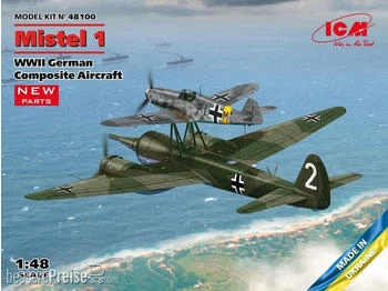 ICM Composite Aircraft 1:48 Mistel 1 WWII German (48100)