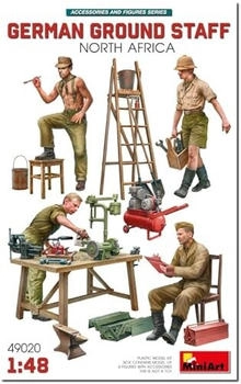 Carson 1:48 Fig.-Set Dt. Bodenpersonal (4)NAfr.