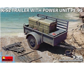 Carson 1:35 K-52 Anhänger mit Aggregat PE-95