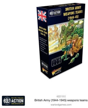 Warlord Games British Army (1944-45) Weapons Teams