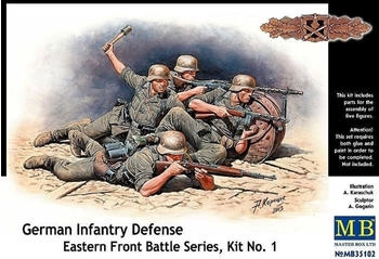 Glow2B MB35102 - German infantry defense Eastern Front in 1:35