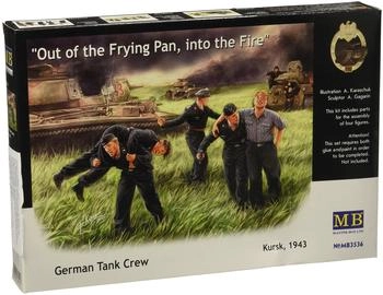 Glow2B Master Box German Tankmen Kursk 1943